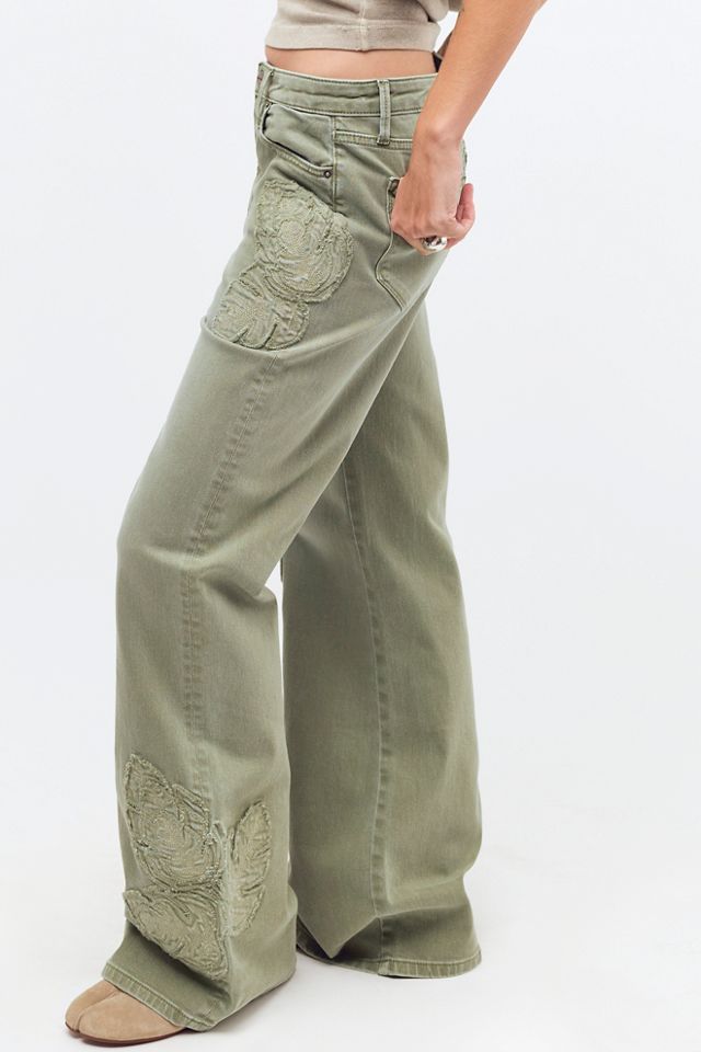 Driftwood Charlee Wide-Leg Jeans #3