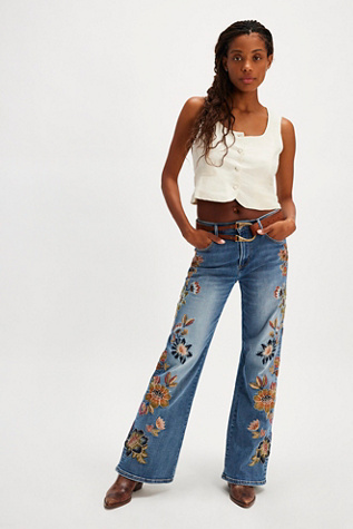 Driftwood Charlee Wide-Leg Jeans