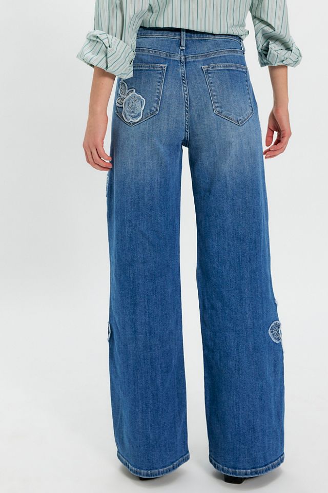 Driftwood Charlee Wide-Leg Jeans #1