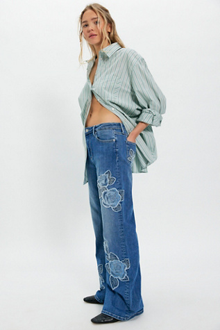 Driftwood Charlee Wide-Leg Jeans - thumbnail 3