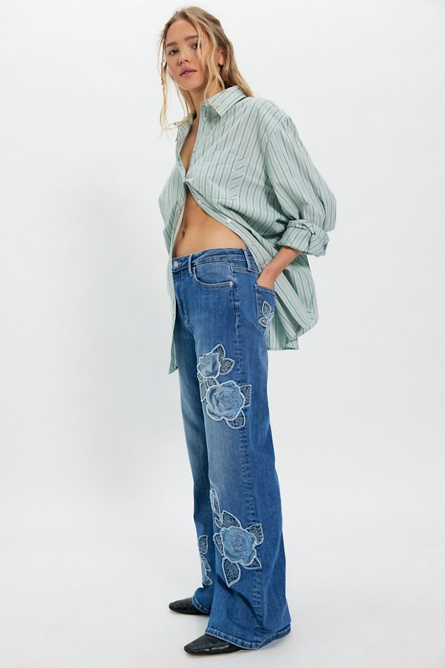 Driftwood Charlee Wide-Leg Jeans #2