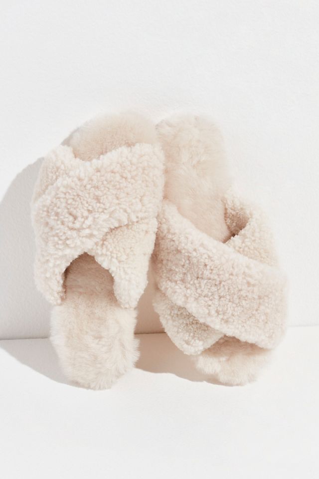 EMU x Free People Mayberry Teddy Cozy Slippers Free People