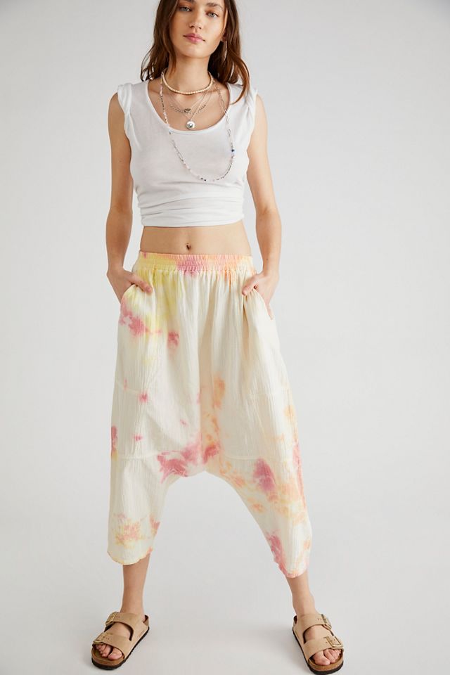 Free people tie dye joggers hot sale