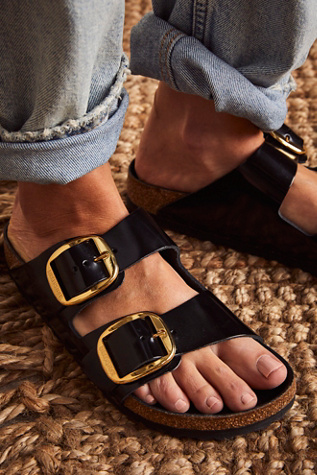 Arizona Big Buckle High Shine Birkenstock Sandals