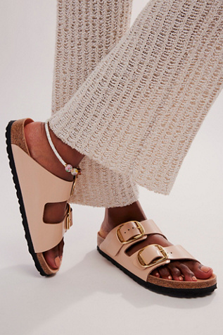 Arizona Big Buckle High Shine Birkenstock Sandals