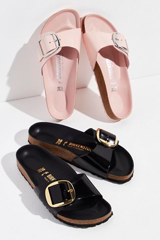 Uji High-Shine Birkenstock Sandals | Free People