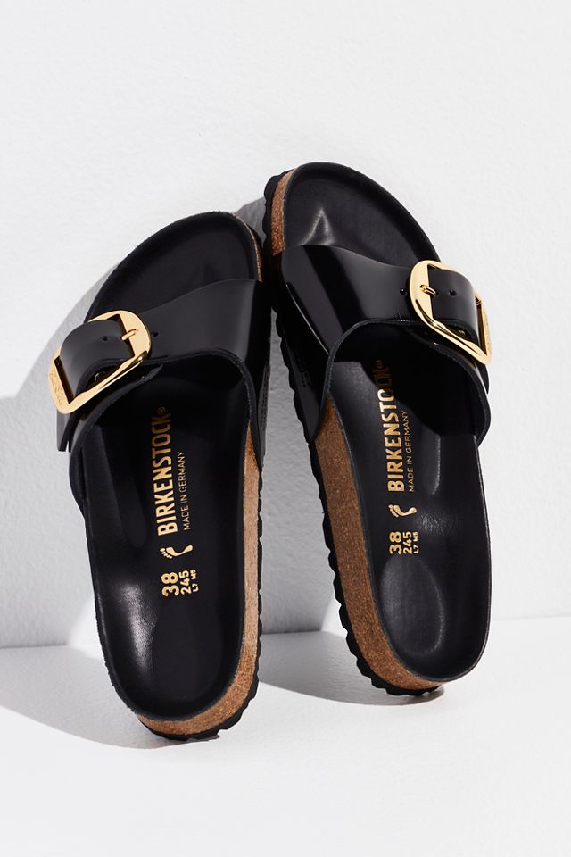 Birkenstock Madrid Big Buckle High Shine Sandals