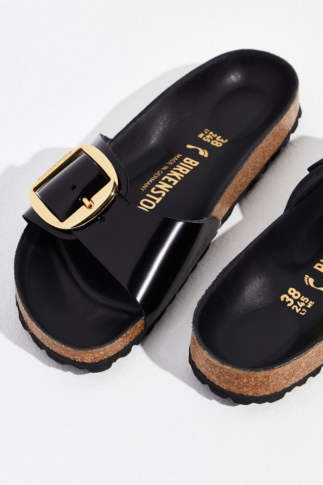 Birkenstock Madrid Big Buckle High Shine Sandals