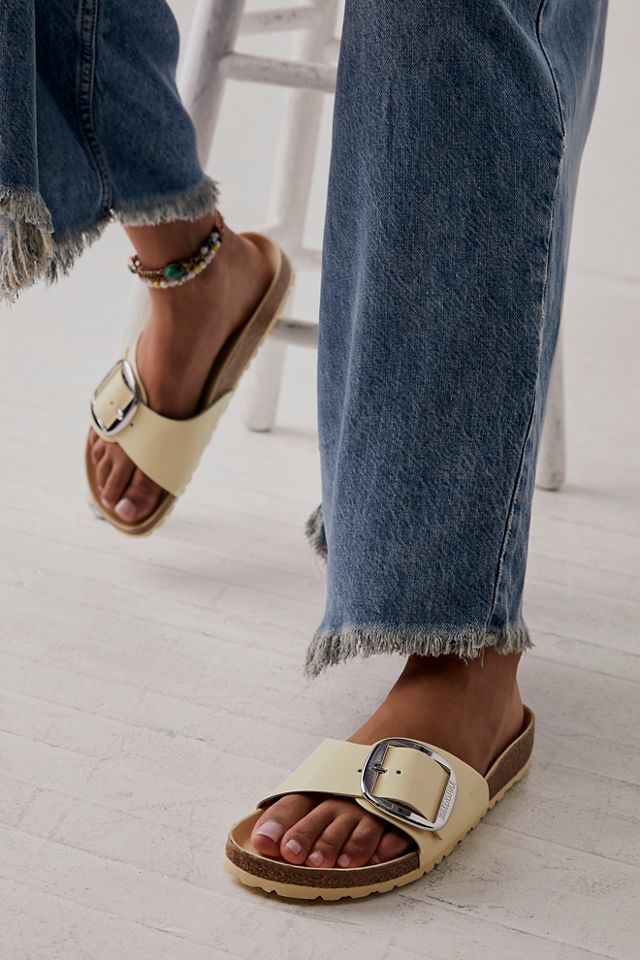 Madrid Big Buckle Shine Birkenstock | Free People