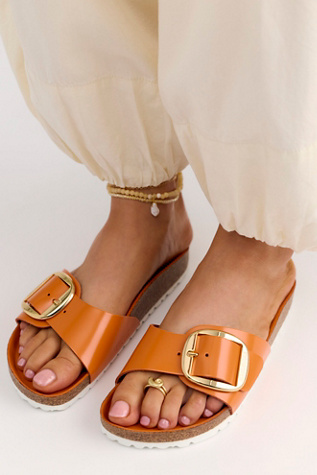 Birkenstock Madrid Big Buckle High Shine Sandals