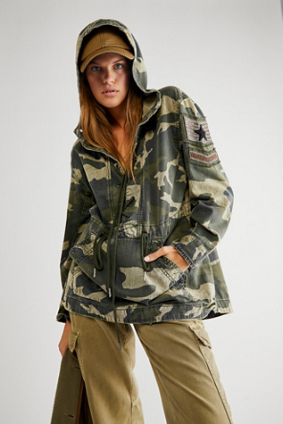 Printed Ember Military Pullover | Free People