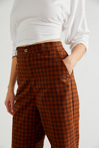 plaid levis pants