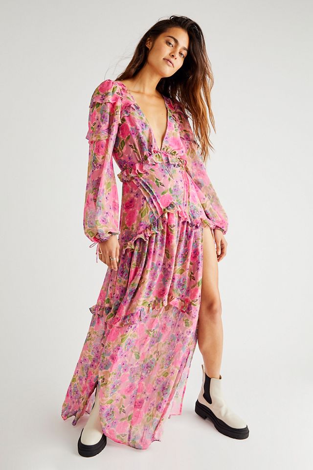 For Love & Lemons Annie Maxi Dress | Free People