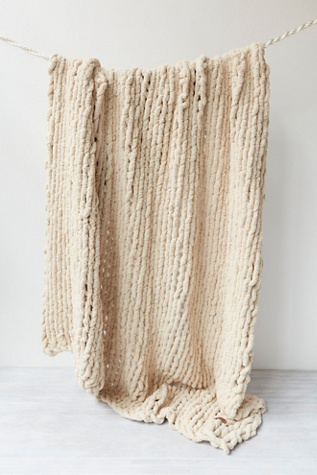 Unhide Braided Marshmallow Blanket Free People UK