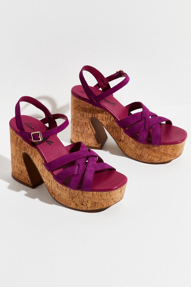 Lisbon MJ Platform Sandals Free People