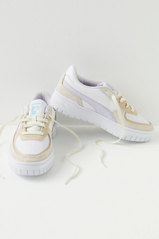 Puma Cali Dream Sneakers In  White / Granola / Spring