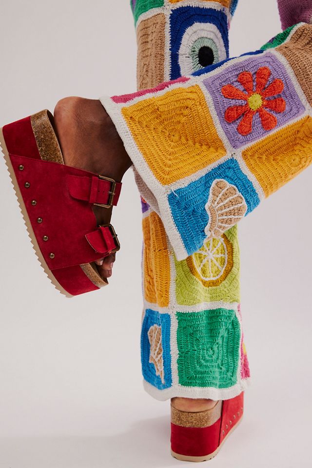 Rule Breaker Flatform Sandals #2