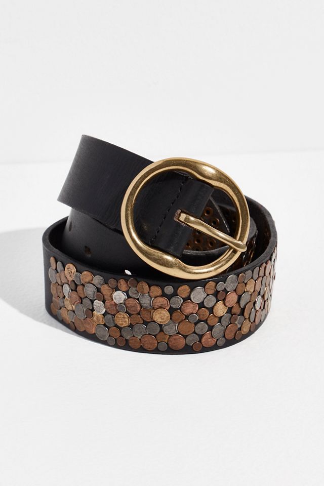 Free People Belt with Gold Buckle Free People x We The Free Arlo Hip Belt in Cognac | REVOLVE main image 4