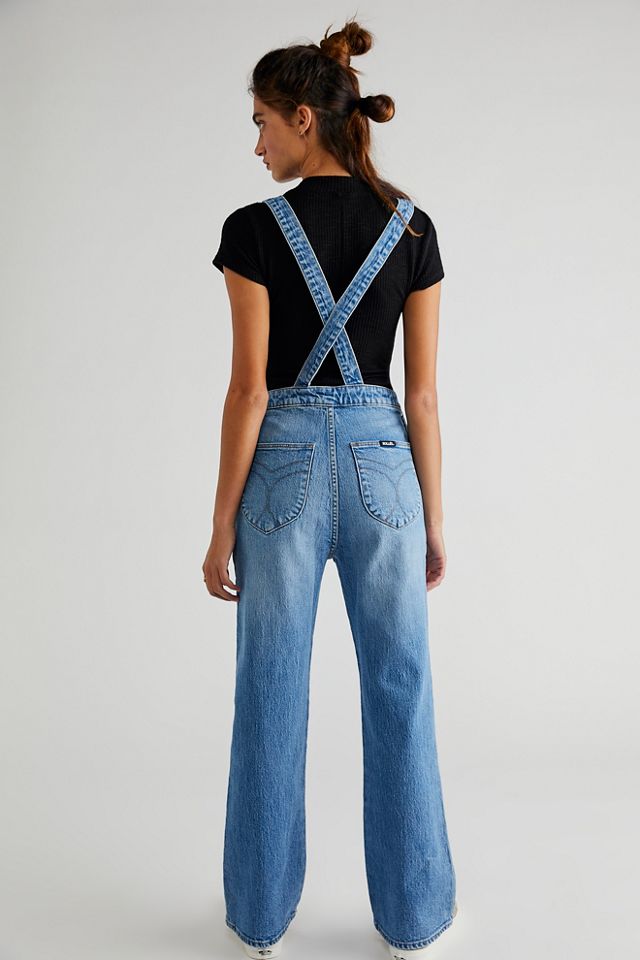 Free People Rolla's Dusters Crop Bootcut Overalls - 64622301