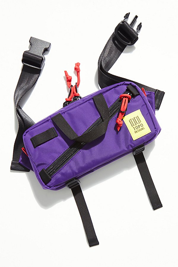 Topo Designs Mini Nylon Quick Pack In Purple