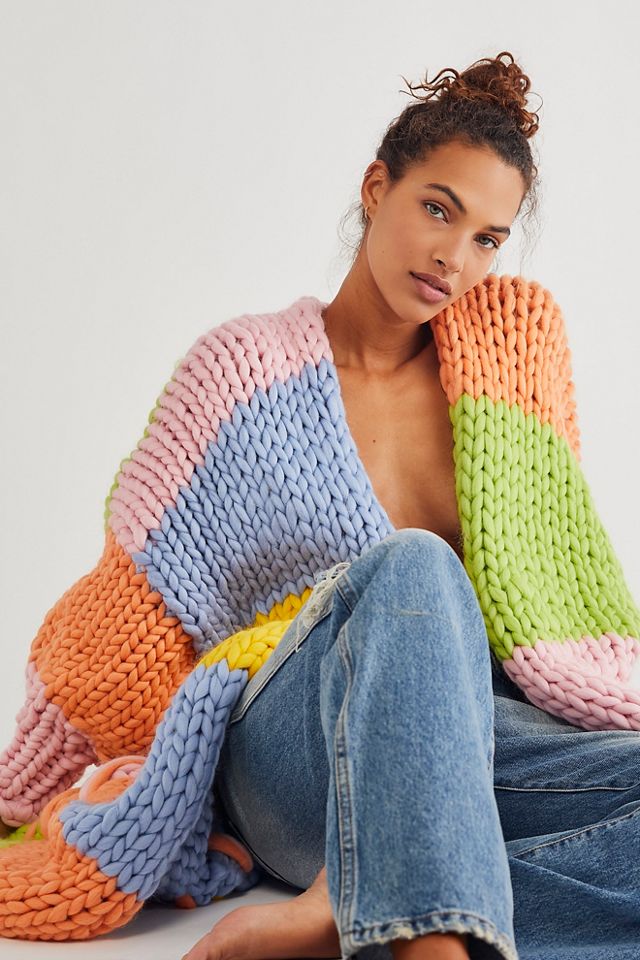 Groovy Knit Maxi Cardi | Free People