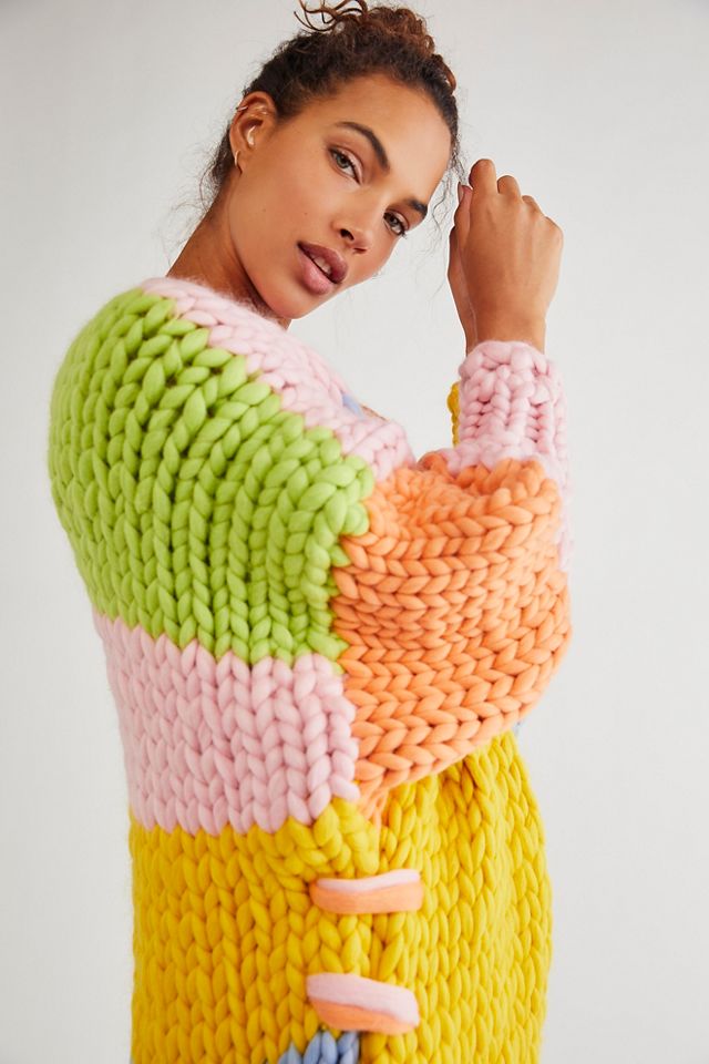 Groovy Knit Maxi Cardi | Free People