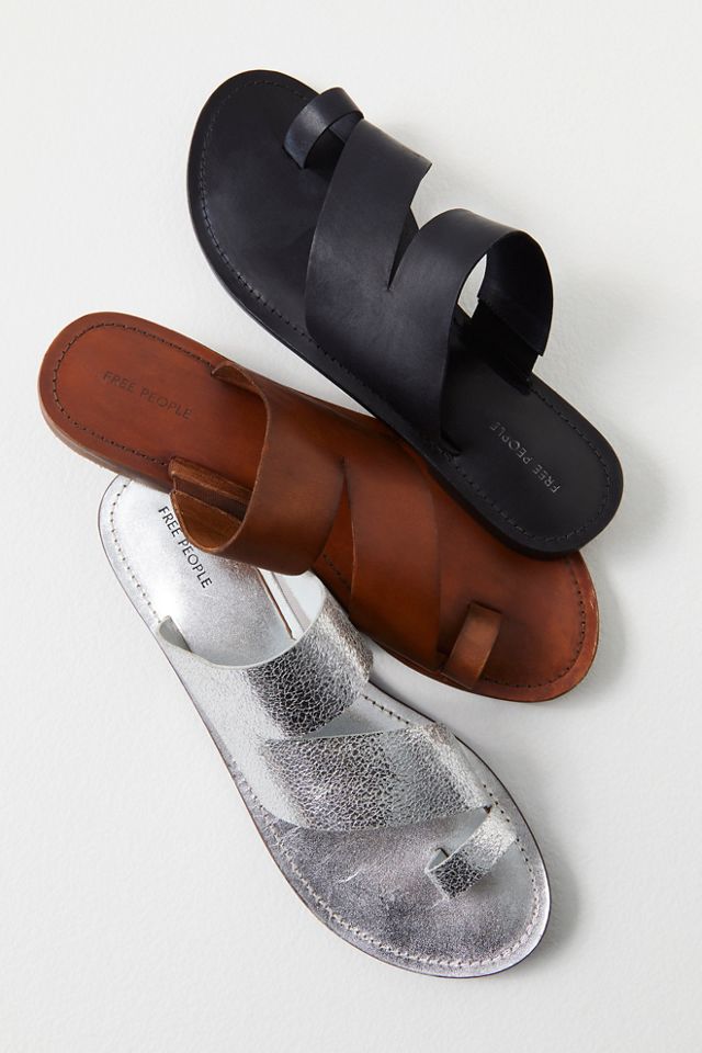 Free people leather store sandals