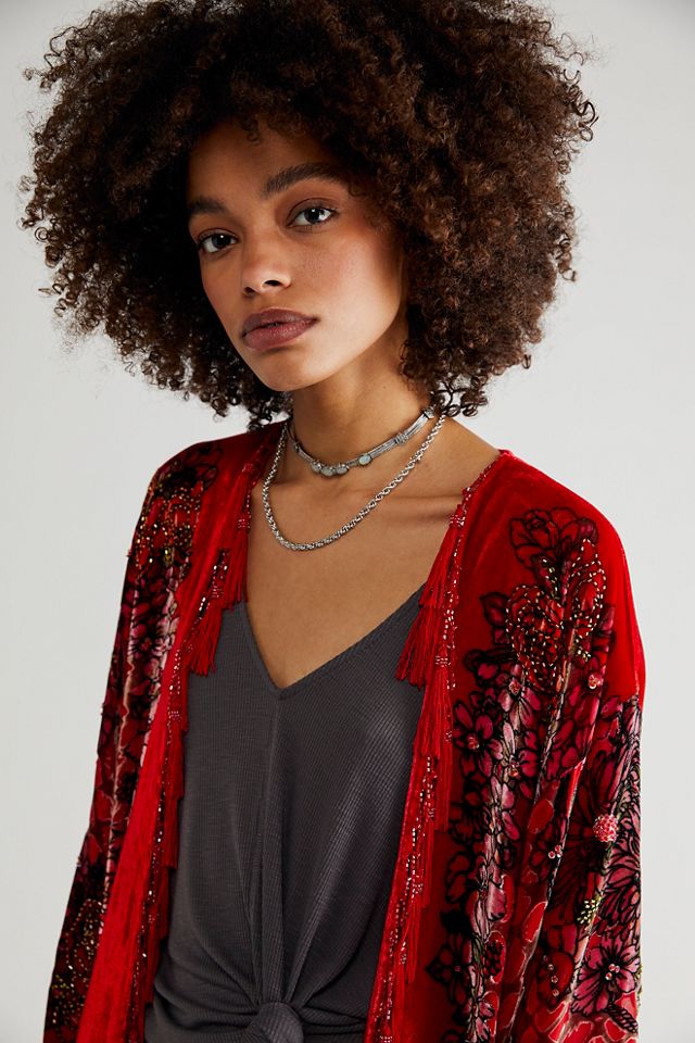 Kimono en velours Mademoiselle #2