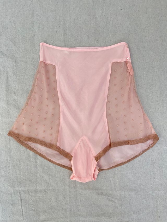 Antique 1930’s Silk Tap Shorts, Selected by Bombyx Vintage Free People