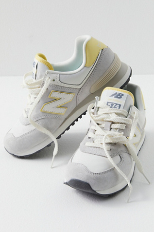 New Balance 574 Sneakers In Grey Matter / Sea Salt