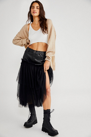 free people layered skirt