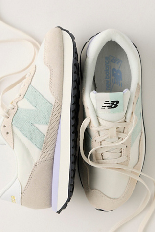 New Balance 237 Sneakers at Free People in White, Size: US 10