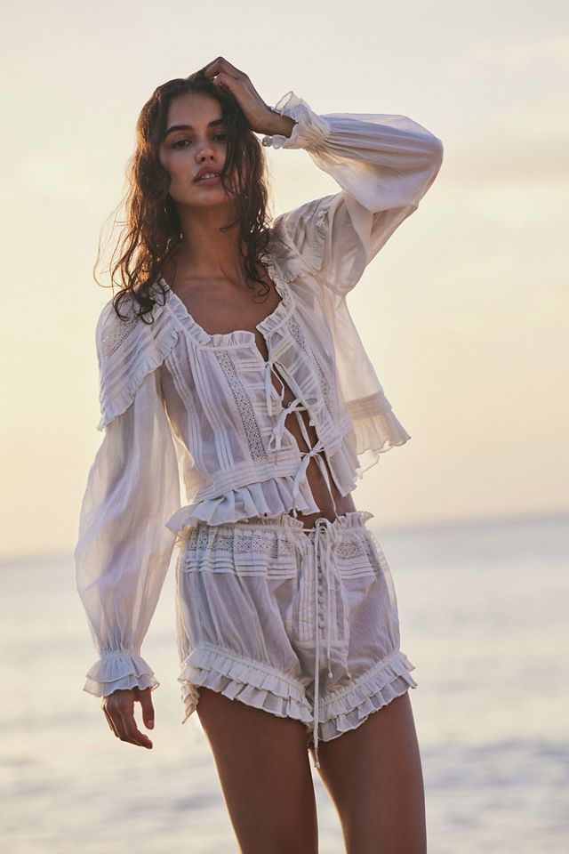 Florence Bed Jacket Set #1