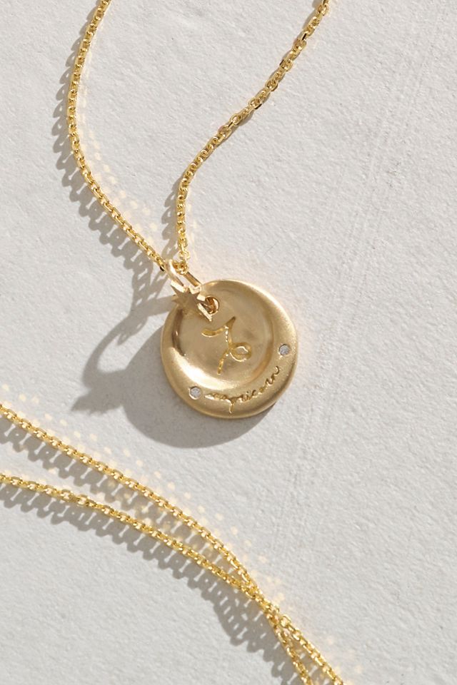 Free people 2025 zodiac necklace