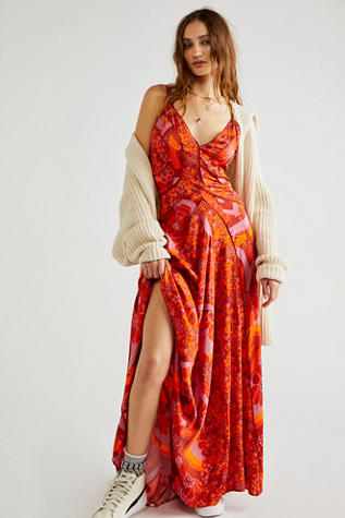 Free People Butterfly Bliss Maxi Dress. 3