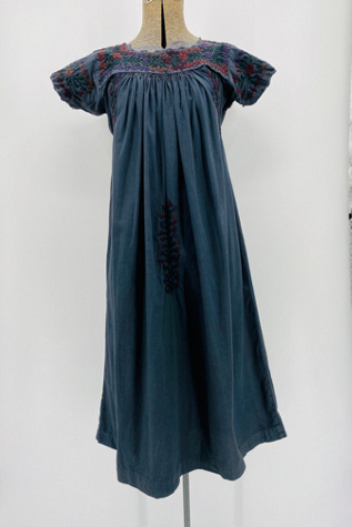 Vintage Overdyed Mexican Country Dress Selected by Atlantic Vintage