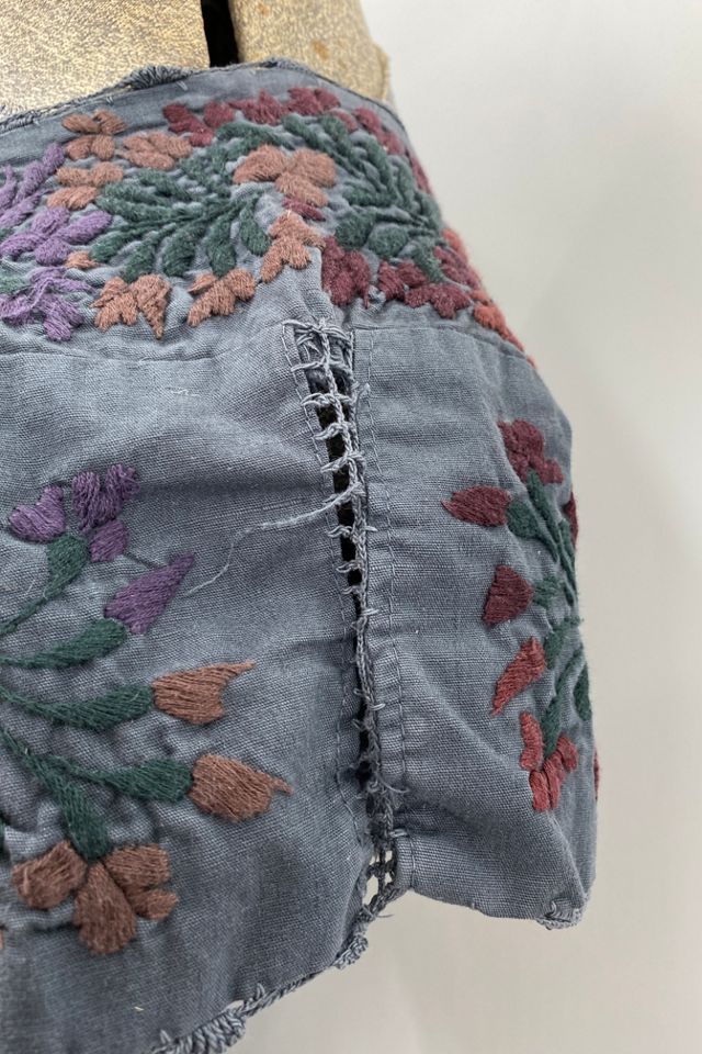 Vintage Overdyed Mexican Country Dress Selected by Atlantic Vintage #3