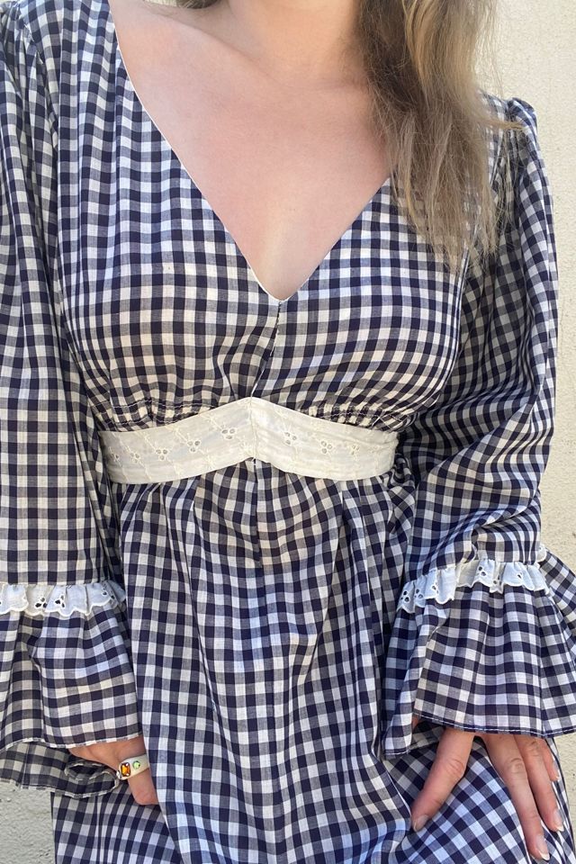 Vintage Gingham Maxi Dress Selected by The Curatorial Dept. #2