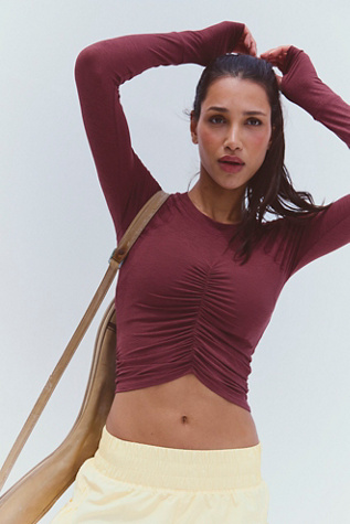 Tempo Ruched UV Protection Long Sleeve - thumbnail 3