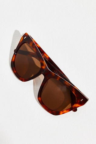 Lexi Polarized Sunglasses at Free People in Tort