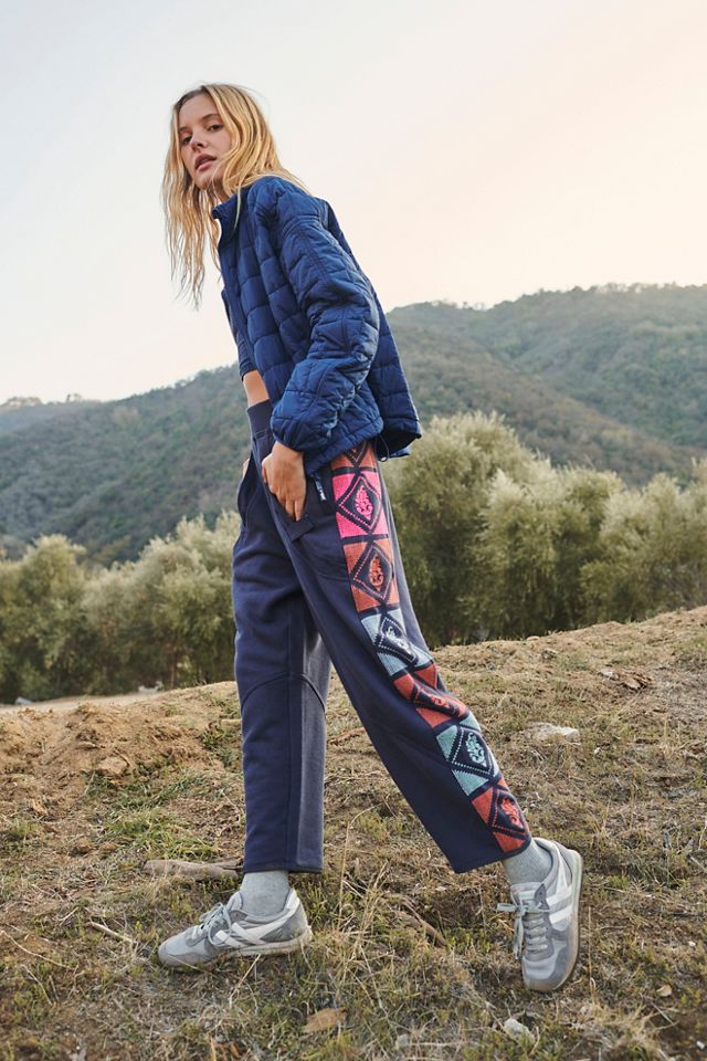 Buy Medium Blue Track Pants for Women by Teamspirit Online