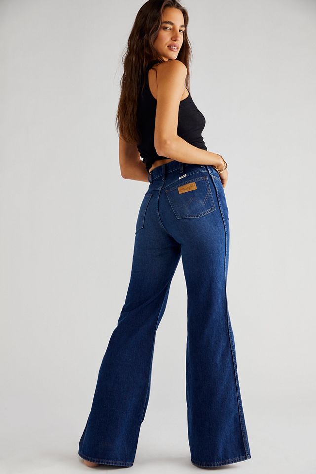 Wrangler Wanderer 626 High-Rise Flare Jeans | Free People