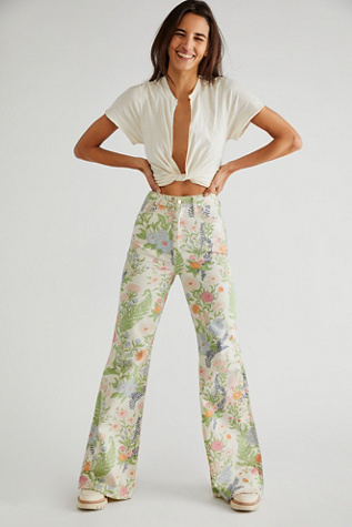 Free People Wrangler Wanderer 626 High-Rise Flare Jeans. 3