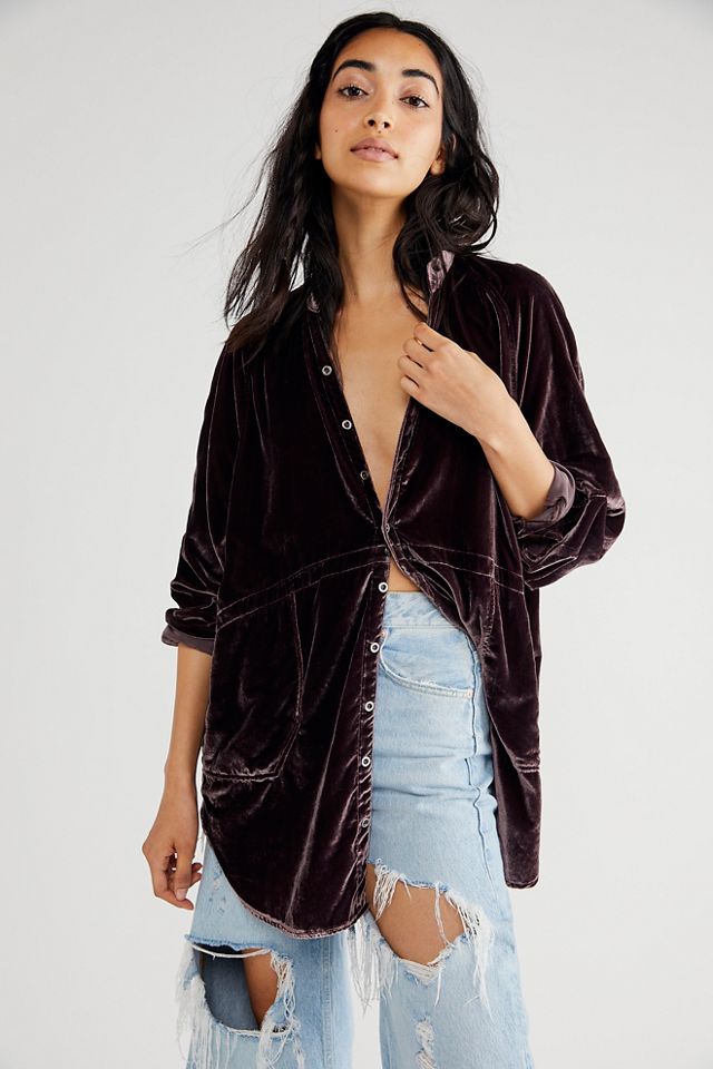 Haut en velours boutonné Summer Daydream We The Free #2