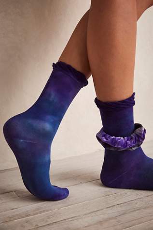 Tie Dye Sock And Scrunchie Set | Free People UK
