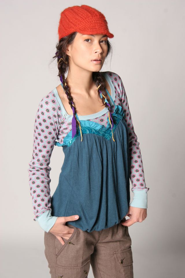 Knit Schoolboy Cap #1