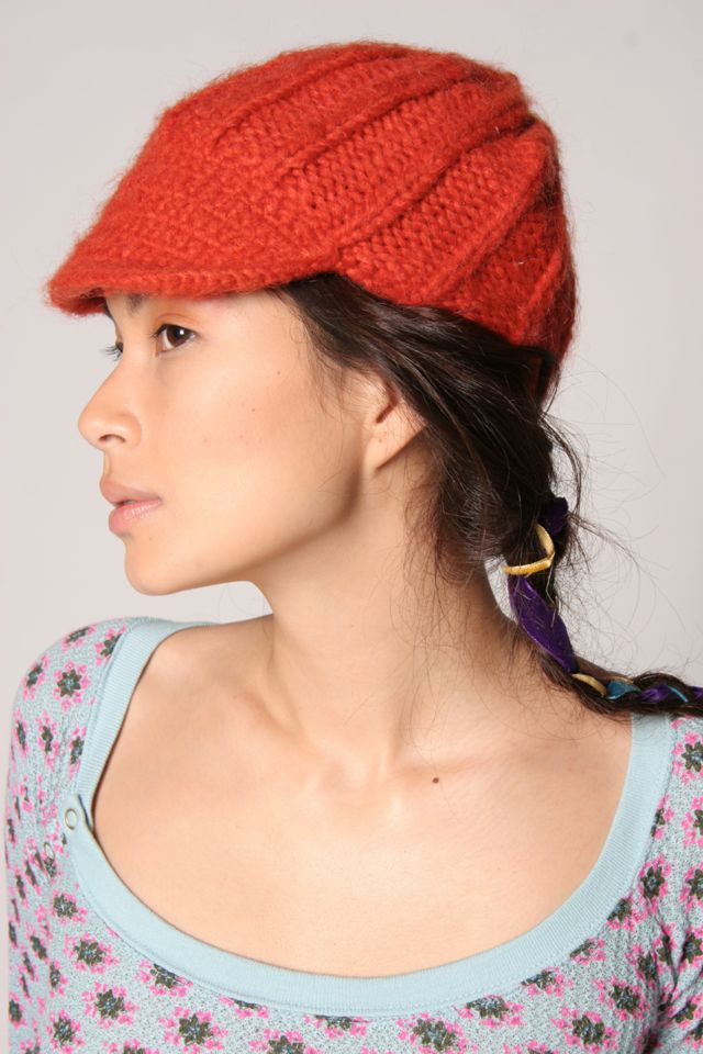 Knit Schoolboy Cap #3