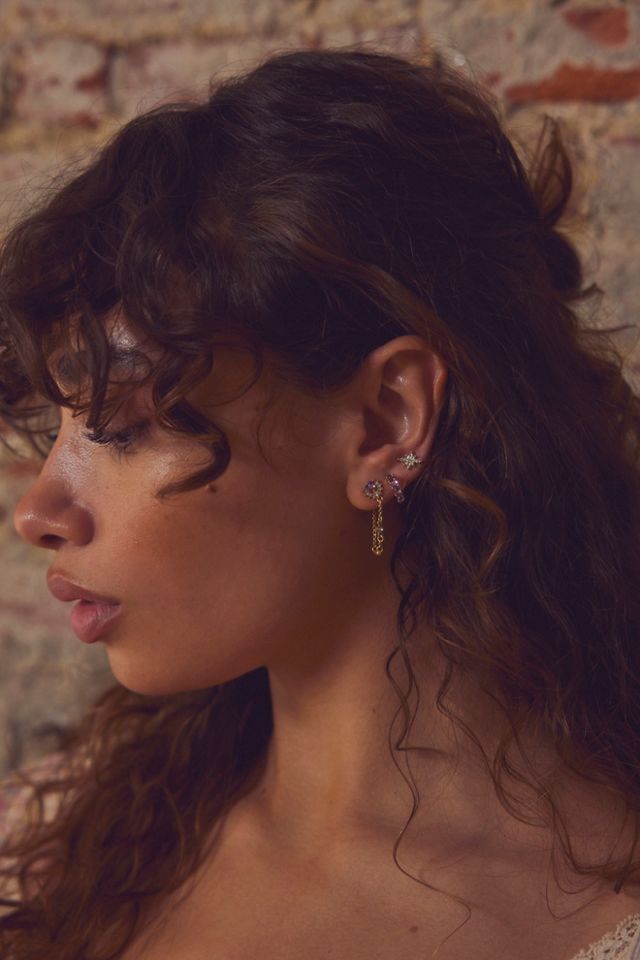 Quinn Gold Plated Stud Set