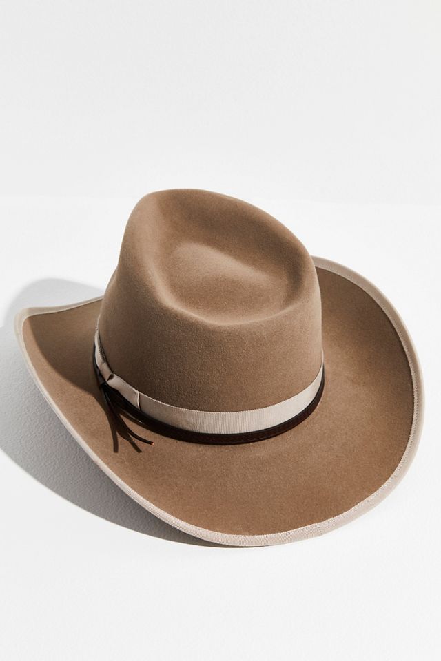 NWOT Free People Bailey Waylon Cowboy Hat in Mole  Size Large Waylon Cowboy Hat | Free People main image 2