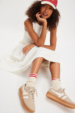 Grandslam Suede Sneakers by Gola at Free People in Tan, Size: US 9